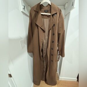 Entire Studio Long Coat . Excellent .
I’m 5’8 and it nearly touching the floor.